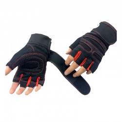 Half finger gym gloves - weight lifting - training - fitnessFitness