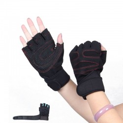 Half finger gym gloves - weight lifting - training - fitnessFitness