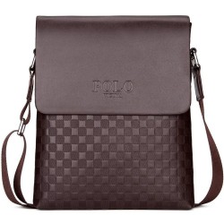 BolsosPOLO - cuero crossbody / bolsa de hombro - diseño trenzado