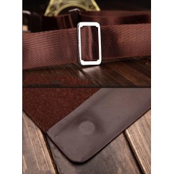 BolsosPOLO - cuero crossbody / bolsa de hombro - diseño trenzado