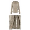 Winter leather jacket - removable inner lining with hood - waterproof - plus sizeJackets