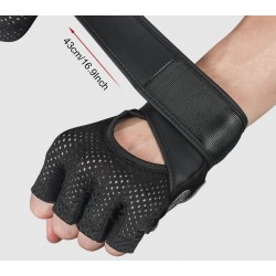 FitnessGym gloves - with wrist strap - fitness - weight lifting