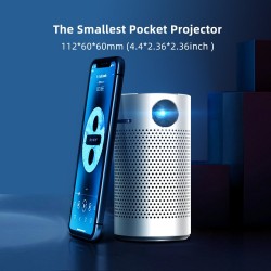 ProyectoresP7 HD - LED - video - pocket mini projector - Android - WIFI - 1080P 4K