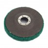 Nylon fiber flap polishing wheel disc - 180 grit - for angle grinder - wood / metal buffing - 115mmElectronics & Tools