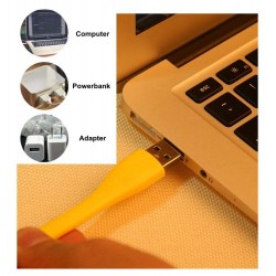 5V - 1.2W - LED - USB - mini reading light - flexibleCables