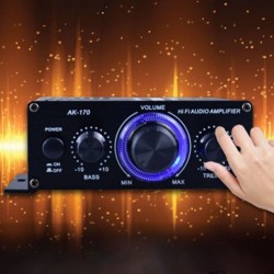 AmplificadorCar stereo - HiFi power amplifier - 400W - FM radio - MP3