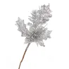 NavidadArtificial flowers with glitter - Christmas tree - 1pc