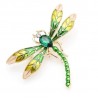 Crystal dragonfly - broochBrooches