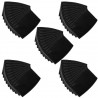 PM 2.5 - face mask filters - 5-layer - activated carbon - 12 * 8cm - 1 - 5 - 50 pieces - blackMouth masks