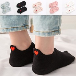 LenceríaCute ankle socks - unisex - with heart logo