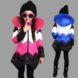 NiñosGirls thick coat jacket - with fur hood