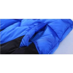 Warm down jacket - with detachable fur hoodKids