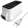 Cargadores8 puertos USB Cargador rápido - adaptador de potencia - Smart IC - con pantalla y detección automática