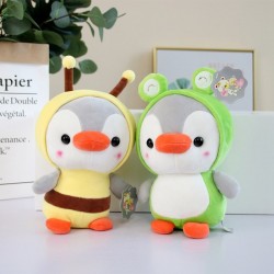 Small penguin - dressed as frog / unicorn / bee / dinosaur - plush toy - 23cmCuddly toys