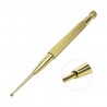 Brass ear massage probe - professional acupuncture penMassage