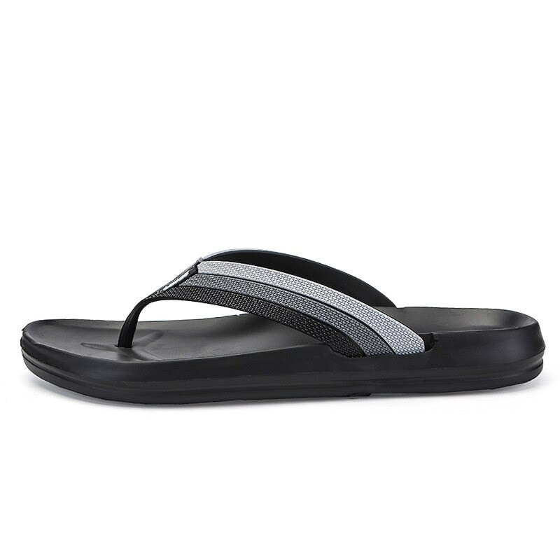 SlippersLeather slippers - flip flops - striped design
