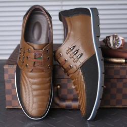 ZapatosBusiness casual leather shoes - breathable - lace-up