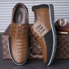 ZapatosBusiness casual leather shoes - breathable - lace-up