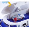 Boat / cars - parking station - with slide / lights / music - toyToys
