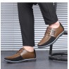 ZapatosBusiness casual leather shoes - breathable - lace-up