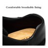 Fashionable sports sneakers - genuine leather - lightweight - with breathable meshShoes