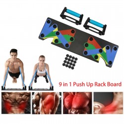 Equipo9 in 1 push up rack - upper body workout - portable