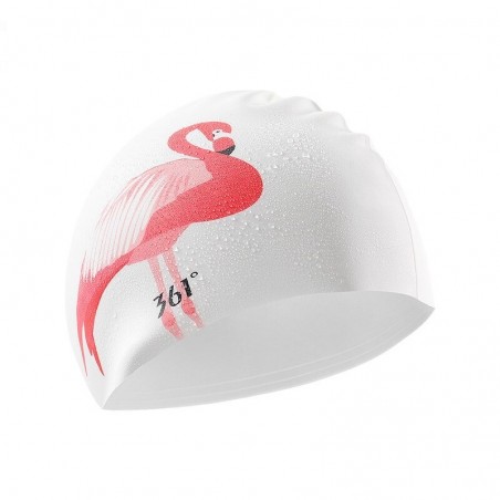 NataciónFlamingo swimming cap - ear protection - silicone - women