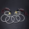 Luces & IluminaciónAngel ojo luz - anillo de halo - LED blanco - 131mm - para BMW E36 E38 E39 E46 - 4 piezas