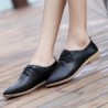BotasLeather flats - pointed toe shoes