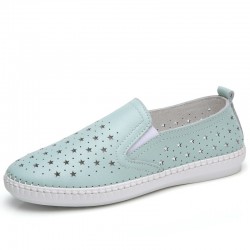BotasCasual loafers - slip on - with star holes