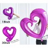 GlobosGiant heart shaped - balloon - 18 / 30 / 40 inch