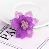 BrochesElegant flower - crystal brooch