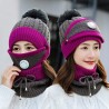 Mascarillas bucales2 in 1 - knitted beanie / mask - warm protective gear