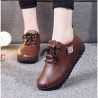 BotasLeather / cotton lace up shoes
