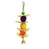 AvesBird hanging chew toy - with straw flowers