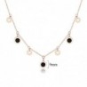 CollarGold necklace - with round charm decorations
