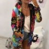 ChaquetasBomber Jacket with print - pocket - zipper - hooded outwear - casual windbreaker