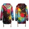 ChaquetasBomber Jacket with print - pocket - zipper - hooded outwear - casual windbreaker