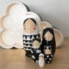De maderaWooden Russian dolls - 5 layers - matryoshka doll