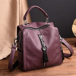 Leather backpack - shoulder bagBackpacks
