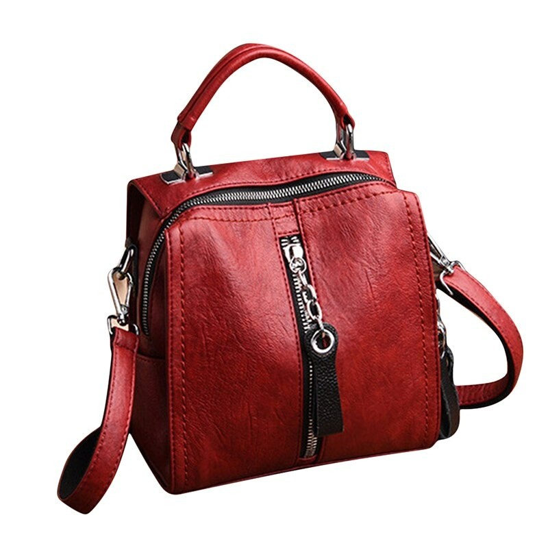 Leather backpack - shoulder bagBackpacks