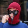Sombreros / gorrasWinter knitted hat with zipper - balaclava cap