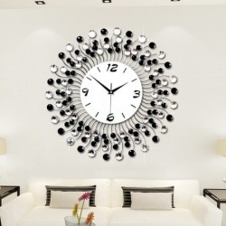 RelojesModern living room - diamond clock - simple decoration - beautiful