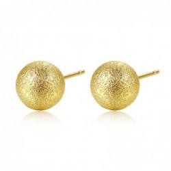 AretesGold metal ball - stud earrings