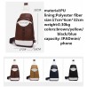 Fashionable backpack - leather crossbody bagBags