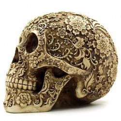 Fiesta & HalloweenRetro skull decor - halloween -trick a treat