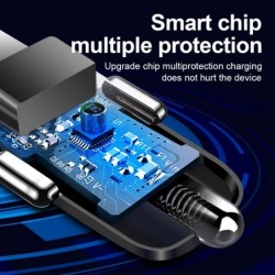 Car phone charger - quick charge 3.0 - 18W - with 2 - 3 - 4 USB portsInterior accessories