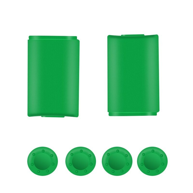 Battery back cover - for Xbox 360 controller - with 4 silicone thumbsticks cap coverControllers