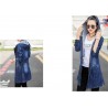 ChaquetasSEXY denim Jacket - Korean Look - hooded