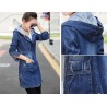 ChaquetasSEXY denim Jacket - Korean Look - hooded